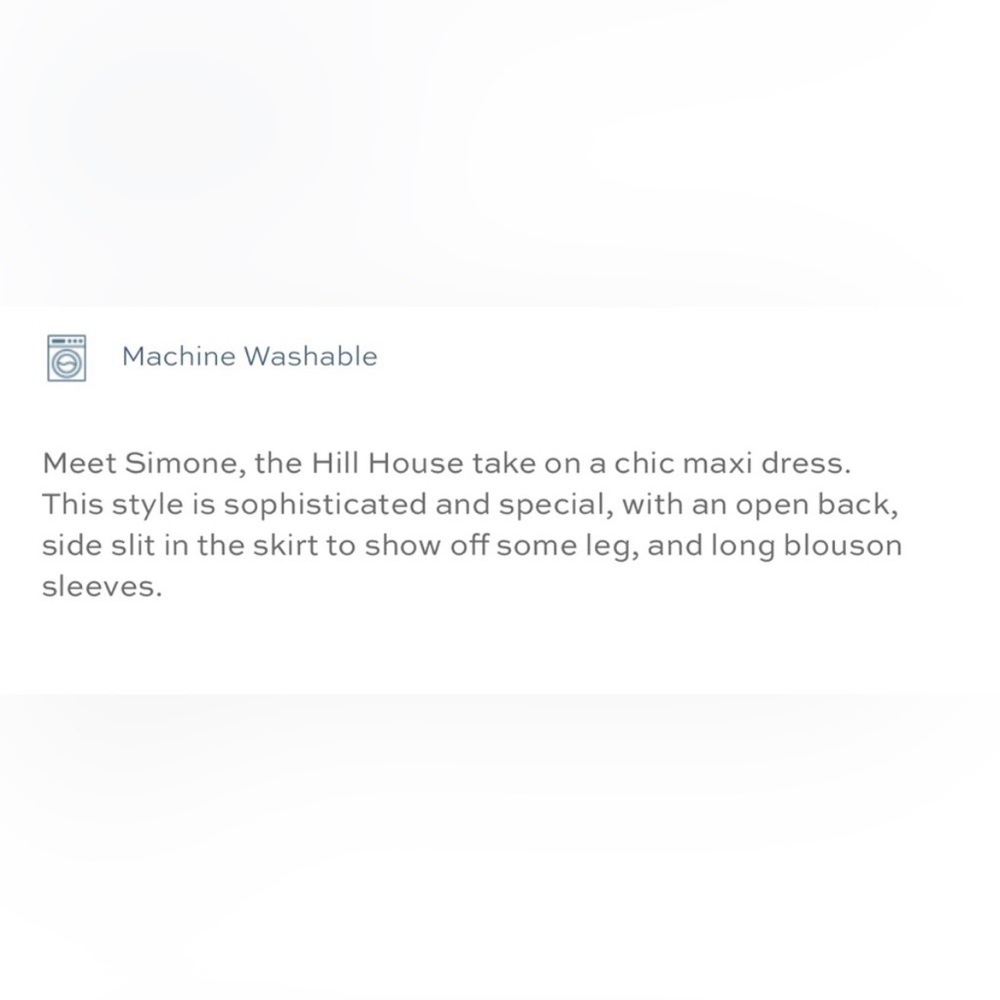 Hill House The Simone Dress Coconut Milk - Picture 3 of 9